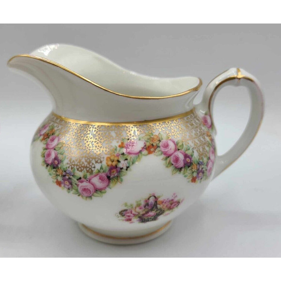 Vintage MZ Austria Sugar and Creamer - Picture 5 of 15